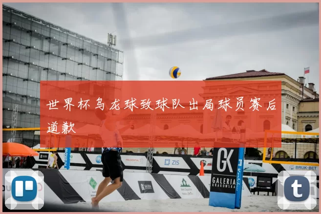 世界杯乌龙球致球队出局球员赛后道歉