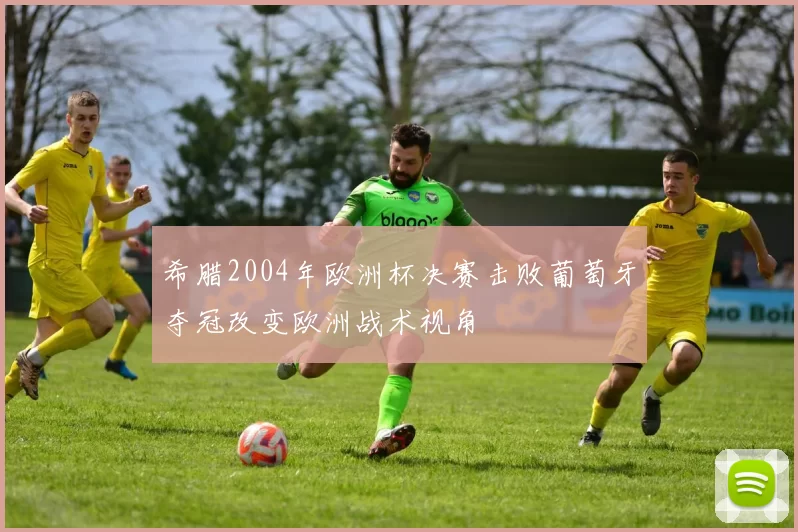 希腊2004年欧洲杯决赛击败葡萄牙夺冠改变欧洲战术视角